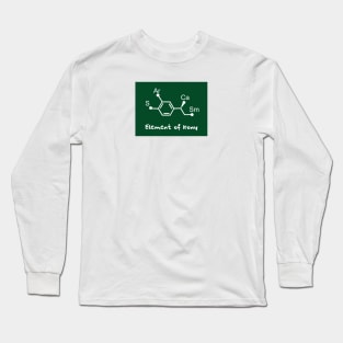 chemical formula of sarcasm Long Sleeve T-Shirt